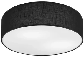 Lamkur Stropné svietidlo SIRJA 2xE27/60W/230V pr. 45 cm čierna LA46747