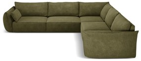 Zelená rohová pohovka (variabilná) Vanda - Mazzini Sofas
