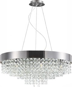 Toolight Toolight, stropné svietidlo 60cm, 16xG9, APP1786-5CP, chrómová, OSW-04057