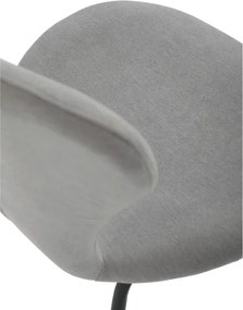 Jedálenská stolička strieborná CT-S8010 SIL2