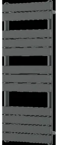Mexen Ceres kúpeľňový radiátor 1200 x 500 mm, 610 W, antracit - W111-1200-500-00-66