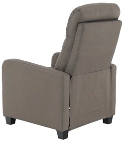 Tempo Kondela Relaxačné kreslo, hnedá, TURNER