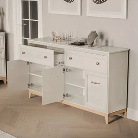 Moderná komoda DANNA 180 cm kašmír