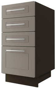 Kuchynská skrinka D4M/40 Quantum beige mat/lava