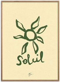 Nástenná dekorácia v ráme Soleil Vert
