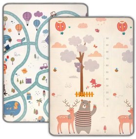 Rolovacia podložka pre deti Kinder 120x178 cm - zvieratá