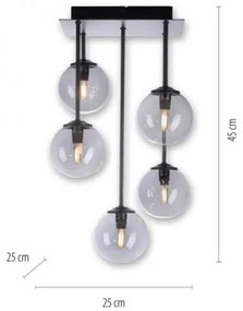 Paul Neuhaus 6719-18 - LED Luster na tyči WIDOW 5xG9/3W/230V