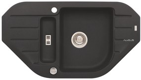 ALVEUS CZ NIAGARA 60/ 05 TWILIGHT (900x500mm)+ pop- up sifon F