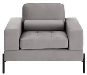 Svetlosivé kreslo Versailles – Ropez