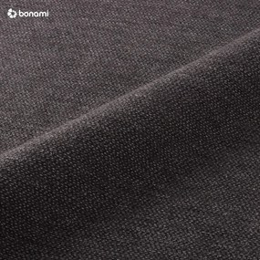 Tmavosivá čalúnená dvojlôžková posteľ s úložným priestorom a roštom 180x200 cm Garancia – Bobochic Paris