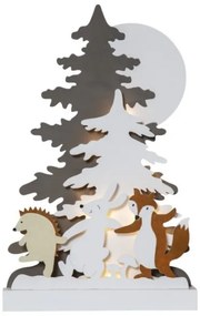 Eglo 411292 - LED Vianočná dekorácia FOREST FRIENDS 10xLED/0,03W/2xAA