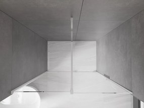Mexen Velar, posuvné dvere do otvoru 130x200 cm, 8mm číre sklo, chrómový profil, 871-130-000-01-01