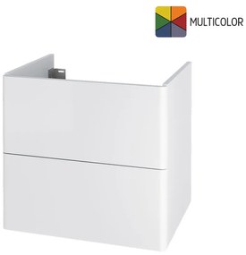 Mereo, Mereo Siena, kúpeľňová skrinka 60 cm, multicolor - RAL mat, MER-CN490SzzzzM