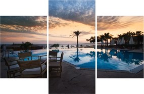Obraz - Resort pri mori (90x60 cm)