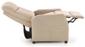 Polohovateľné kreslo FELIPE béžová