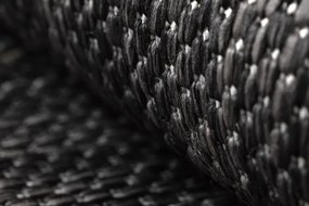 Koberec SIZAL SION A5165A čierny kruh