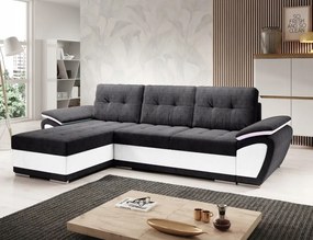 Moderno Meble Prešívaná moderná rohová sedačka ENZO s pružinami