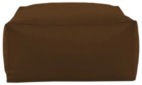 Taburetka hnedá kocka ekokoža