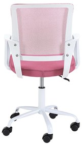 Dětská otočná židle FAUN růžová