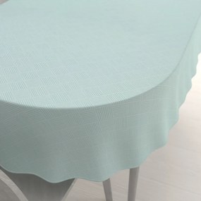 Biante Teflónový oválny obrus Milano TF-050 - svetlo mentolový 60x100 cm