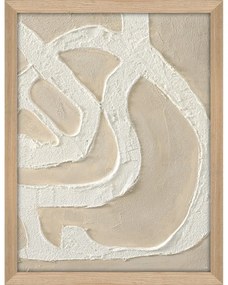 Ručne maľovaný obraz 32,5x42,5 cm Raw organic – Malerifabrikken