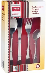 Súprava príborov 24ks CARMEN LAMART LT5001