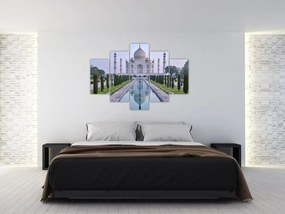Obraz - Taj Mahal za východu slnka (150x105 cm)