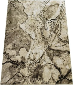 Koberec Wenus 7770 béžový – obdĺžnikový s abstraktným vzorom Rozmer: 80x150 cm