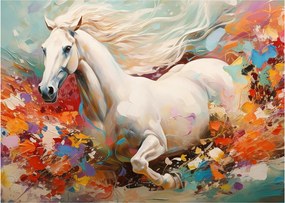 Obraz - Maľba koňa (70x50 cm)