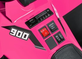 Ramiz Štvorkolka 4x4 ATV WOLF Ružová