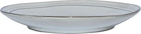 Plytký kameninový tanier Deline Dove 21 cm sivý