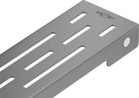 Mexen Flat M01 krytka pre sprchový žľab 100 cm, kartáčovaná gun gray - 1E20100