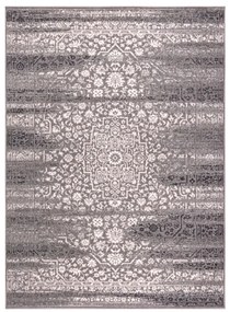 Koberec ANGEL 7888 / 52023 rozeta vintage sivý / béžový