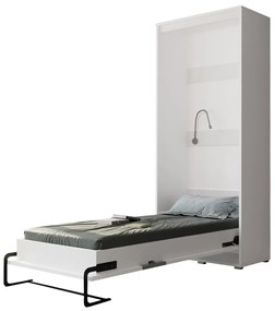 SB Jednolôžková sklápacia posteľ Brook biela Rozmer lôžka: 200x90
