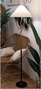 Čierna/v zlatej farbe stojacia lampa (výška 172 cm) Closy – Mauro Ferretti