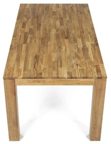 Jedálenský stôl 180 x 90 cm, dub, XXL