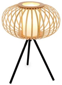 Briloner 7759011 - Stolná lampa 1xE27/10W/230V bambus