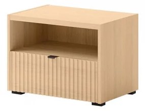 Nočný stolík Siroti 1SZ SR05, Farby: dub vicenza bielený