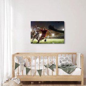 Obraz - Futbalisti v akcii (90x60 cm)