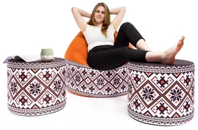 Roller Modern Folk Farba: Folk 5 - oranžový