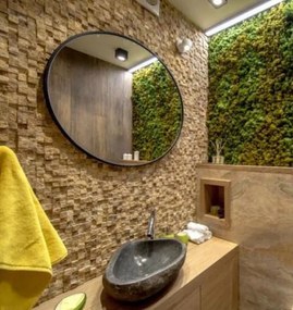 Umývadlo z prírodného riečneho kameňa The Lavabo Cut - malé