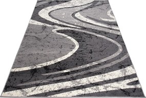 TA Koberec 2640A TMAVO SIVÁ LACNÁ PP CRM Rozmer: 60x100 cm