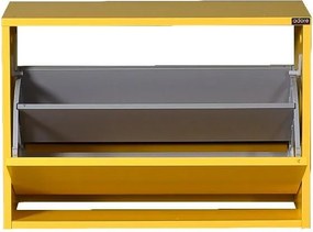 Botník (skrinka na topánky) Tosina 1 (žltá). Akcia -13%. Vlastná spoľahlivá doprava až k Vám domov. 1094527