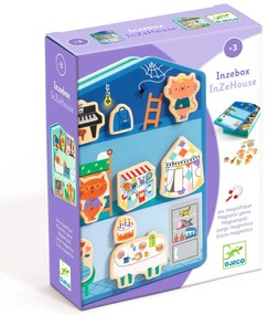 Plechový domček s magnetmi