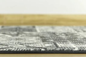Behúň Luna 503754/89922 - patchwork sivý