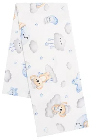 Flanelová plienka s potlačou New Baby koala modrá