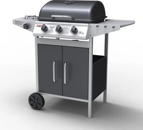 Plynový BBQ gril s bočným horákom Avenberg BOSTON