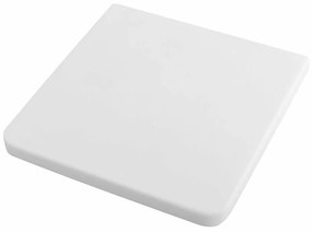 SAPHO AB125-0101 Abeline polica rockstone 12,5 cm, biela mat