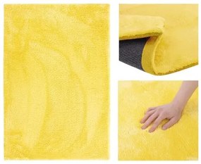 Sammer Plyšový koberec v rôznych rozmeroch v žltej farbe 4251838525821 160 x 200 cm