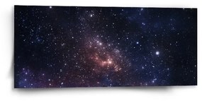 Sablio Obraz Nočná obloha - 110x50 cm